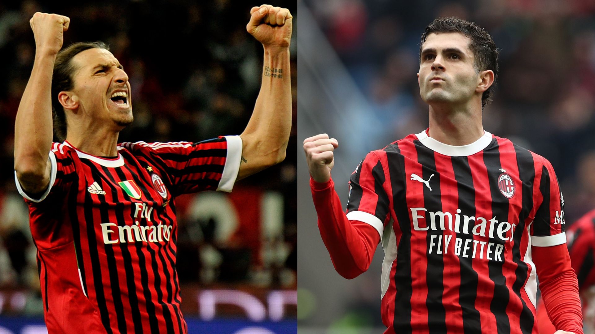 Christian Pulisic Zlatan Ibrahimovic AC Milan