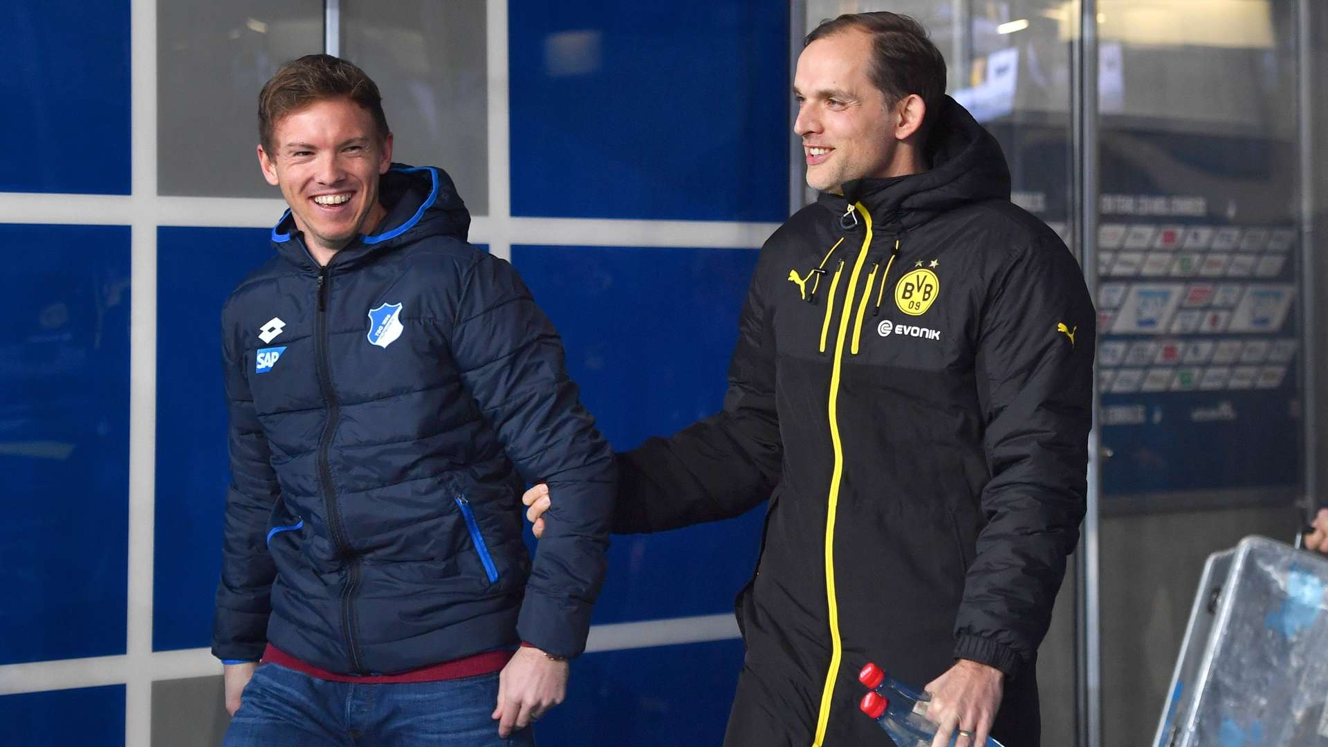 ONLY GERMANY Thomas Tuchel Julian Nagelsmann Hoffenheim Dortmund 2016