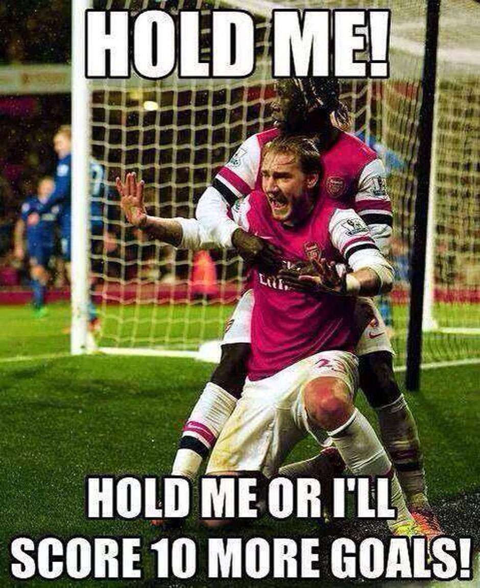 Nicklas Bendtner Arsenal Meme