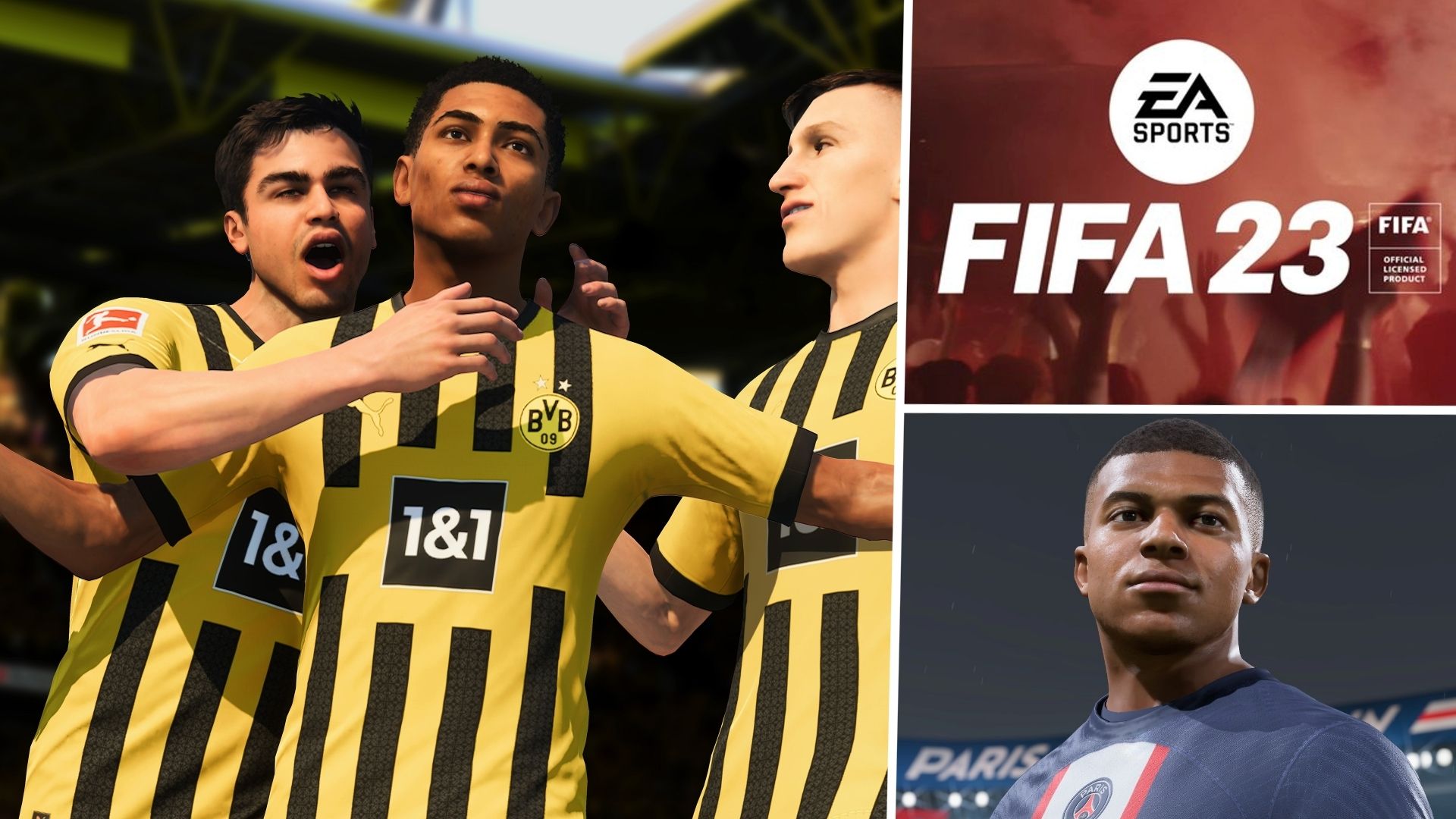 FIFA 23 Jude Bellingham Kylian Mbappe
