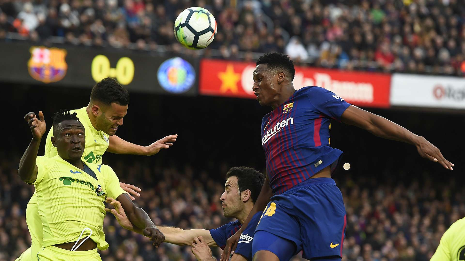 Yerry Mina Barcelona Getafe LaLiga