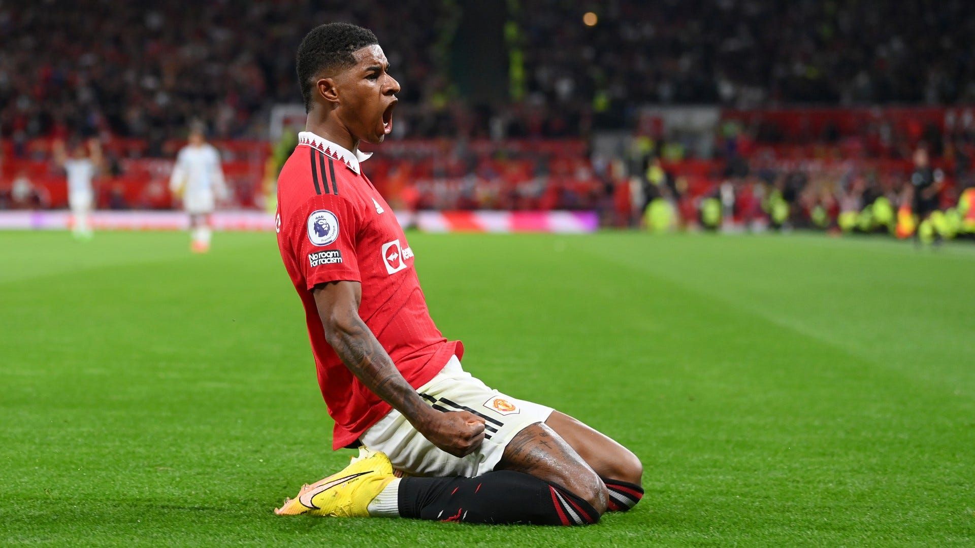 Nem lassít a Manchester United csatára, Marcus Rashford
