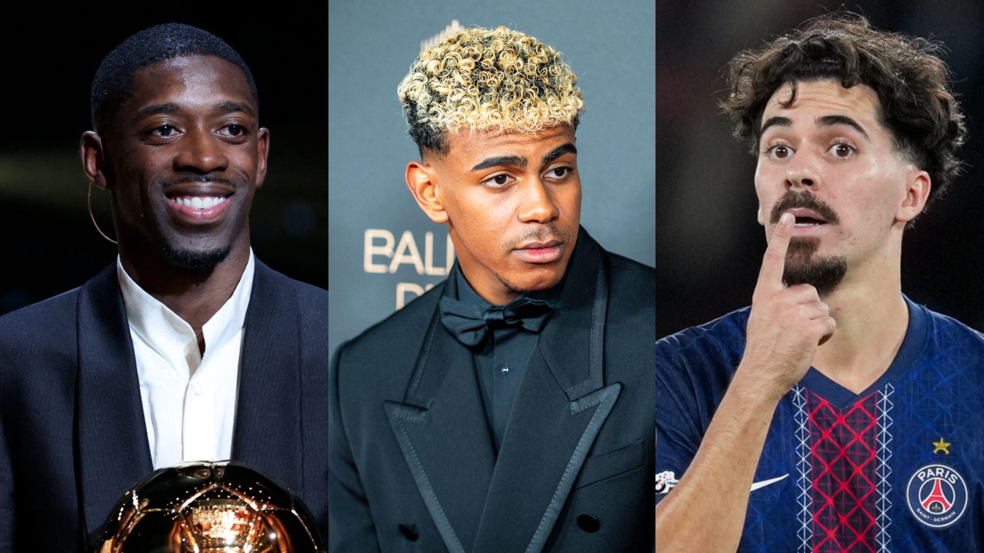 GFX Ousmane Dembele Lamine Yamal Vitinha