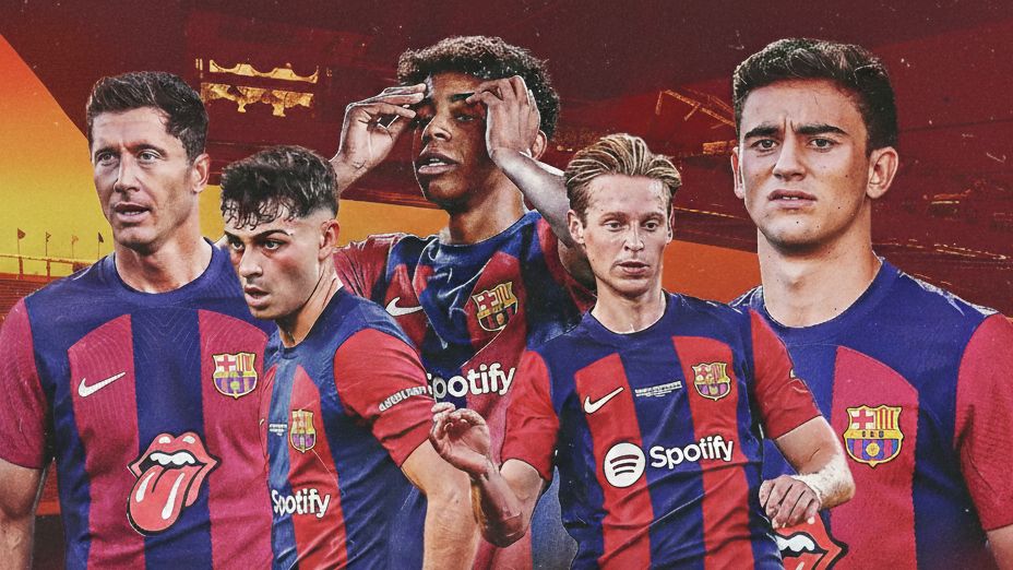 Barcelona gfx ai generated