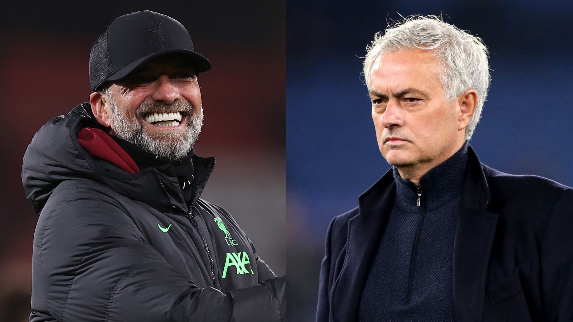 GFX Jurgen Klopp Jose Mourinho