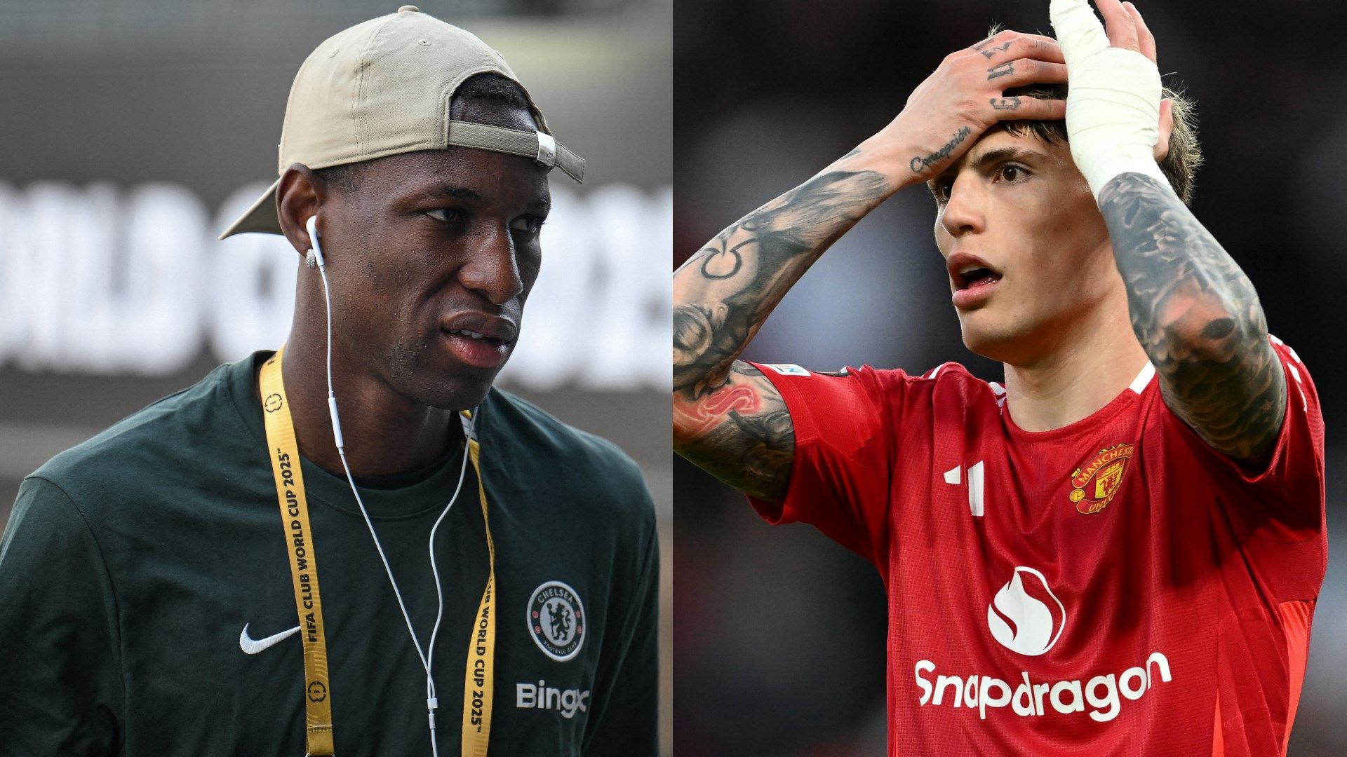 Nicolas Jackson Alejandro Garnacho GFX