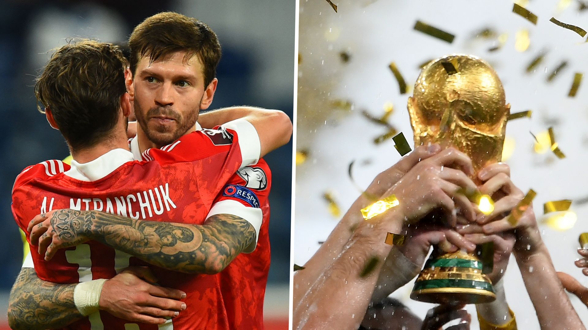 Russia World Cup split GFX