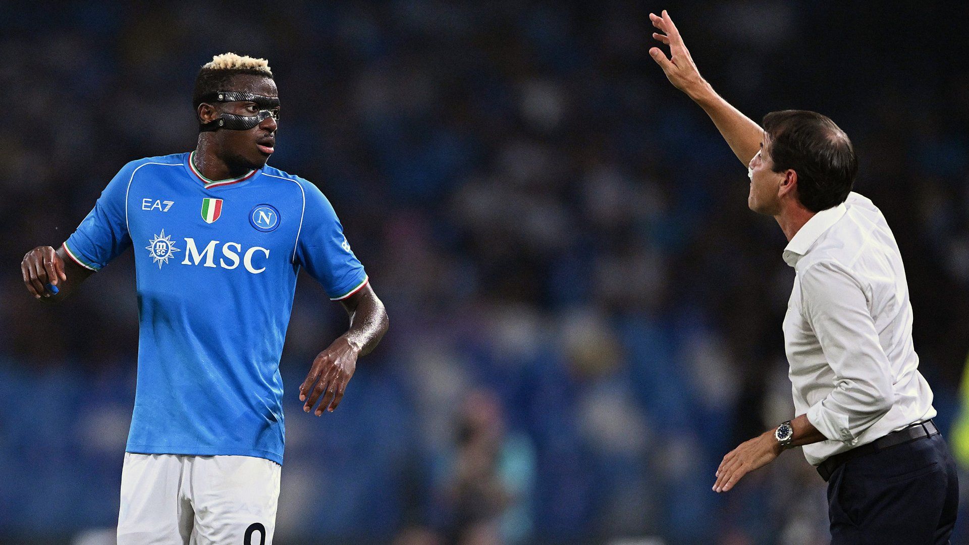 Victor Osimhen Rudi Garcia Napoli 2023-24