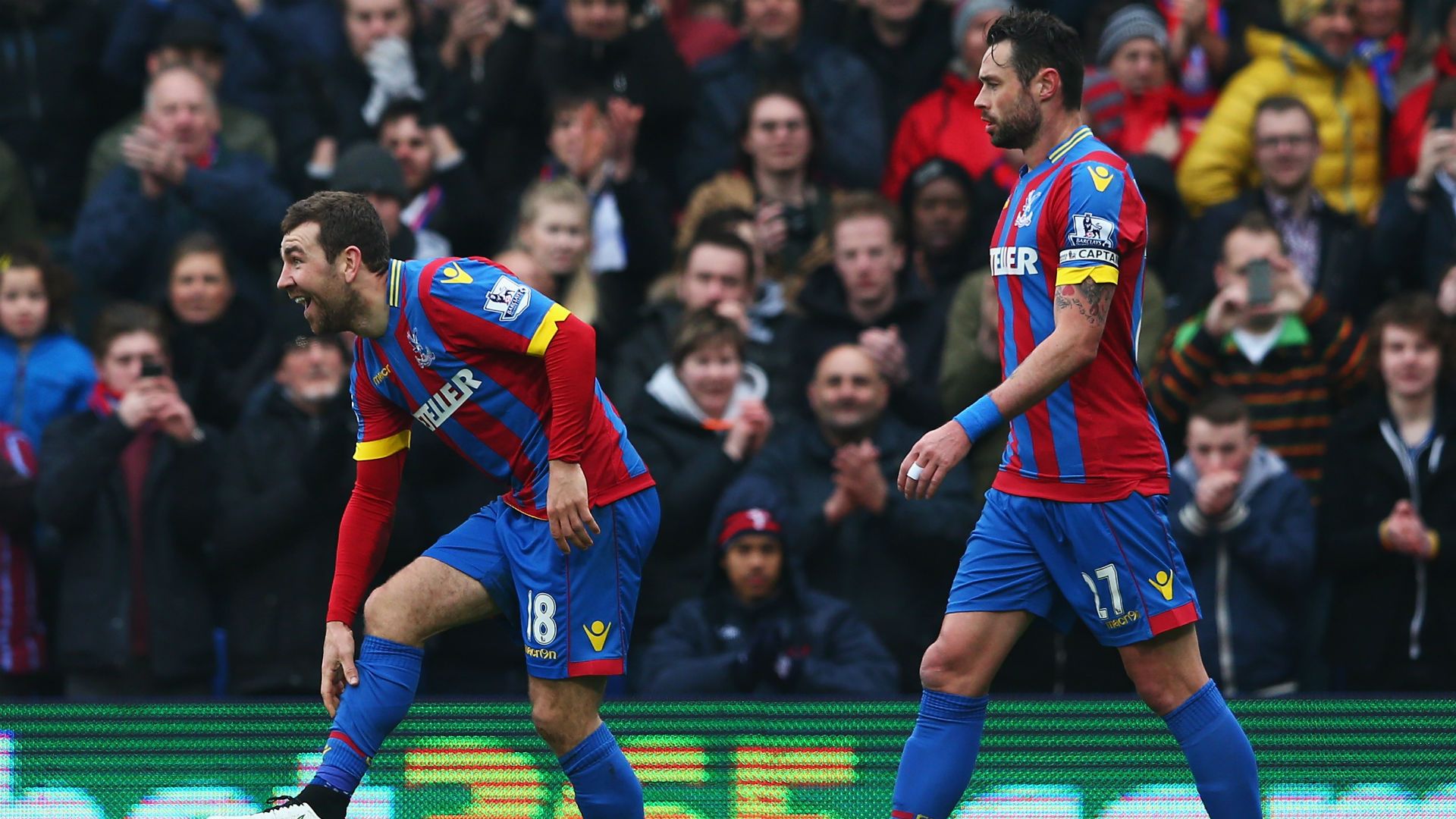 James McArthur Premier League Crystal Palace v QPR 140315