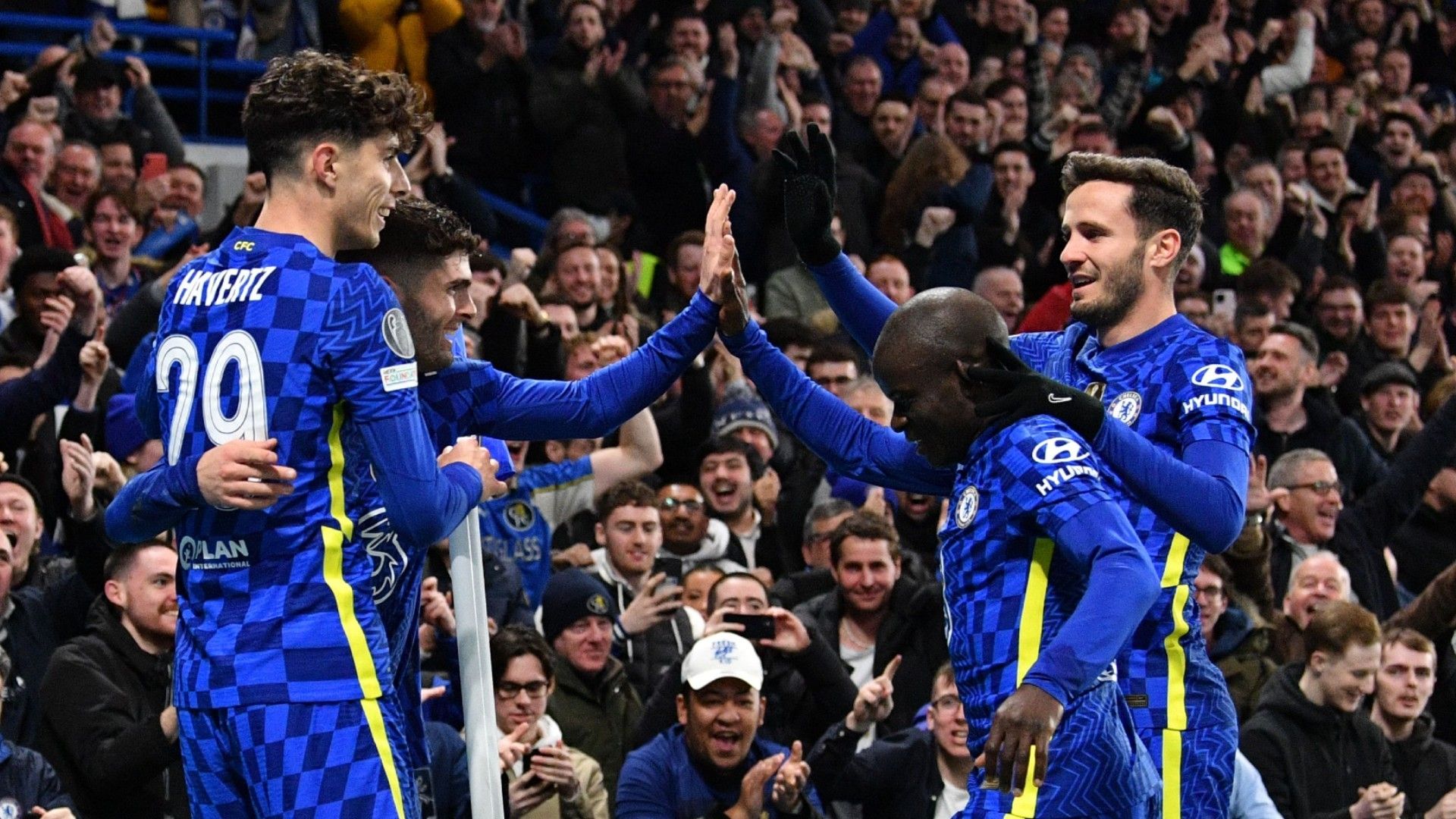 Chelsea celebrate 2021-22