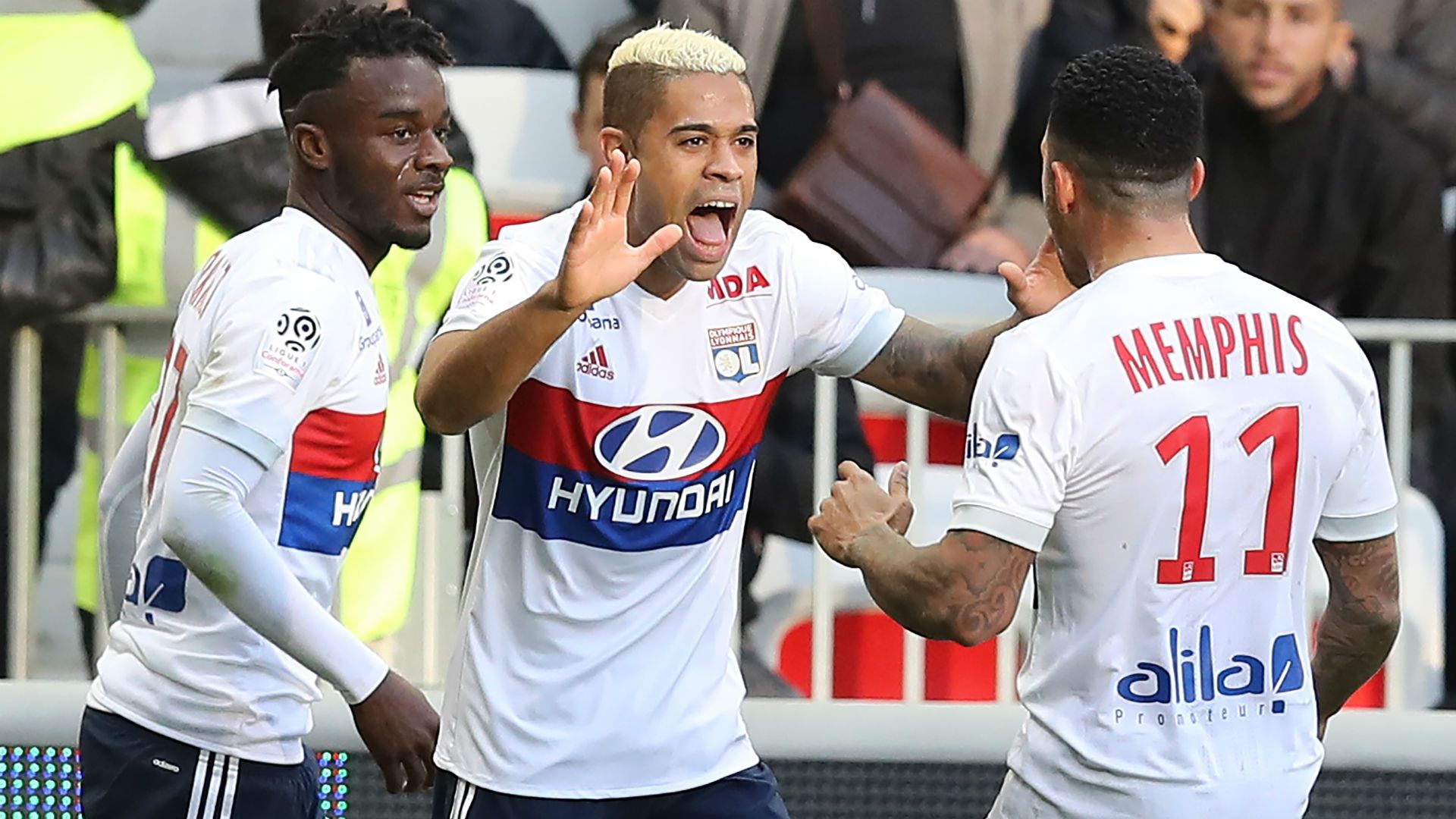 Mariano Diaz Nice Lyon Ligue 1 26112017