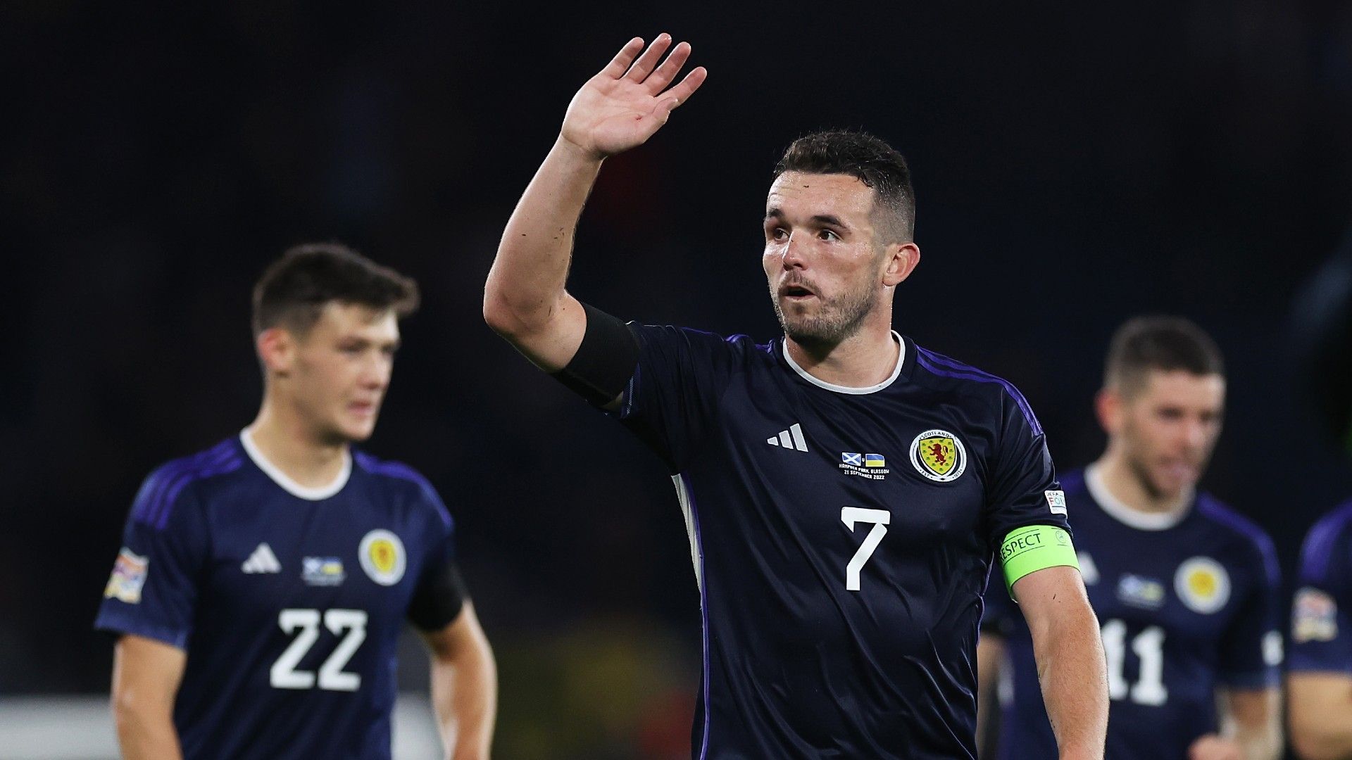 John McGinn Scotland 2022