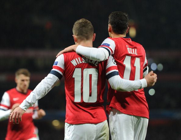 Jack Wilshere - Mesut Ozil - Arsenal