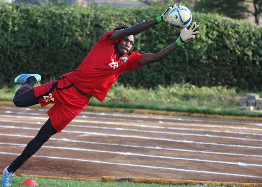 AFC Leopards goalkeeper Lucas Indeche
