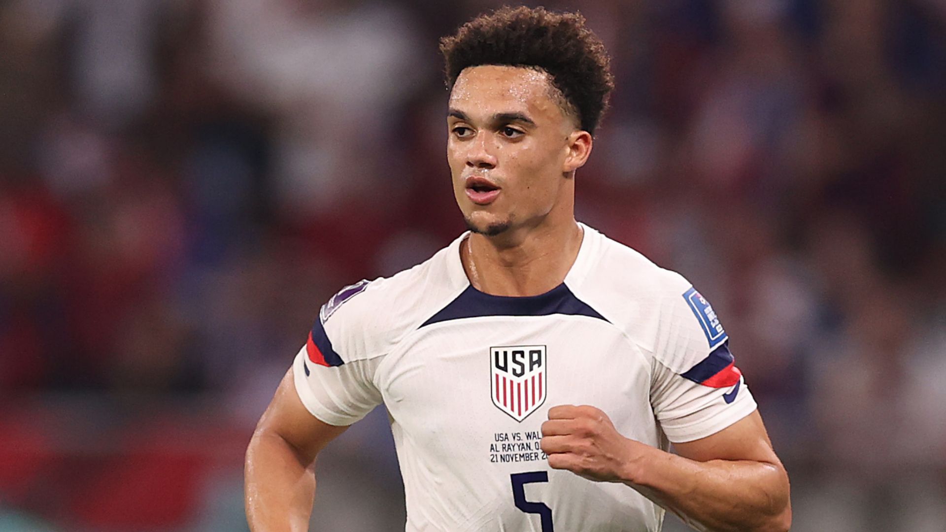 Antonee Robinson USMNT United States 2022 World Cup