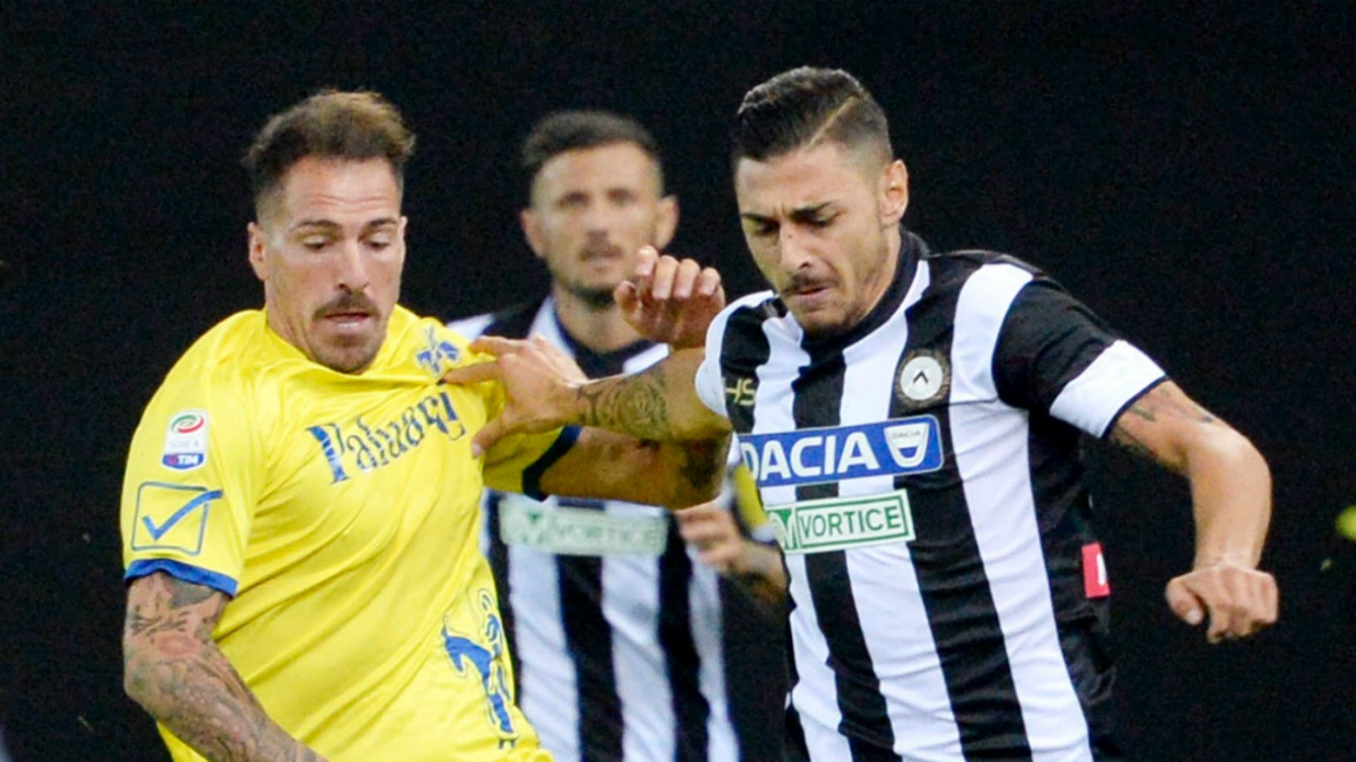 Giuseppe Pezzella, Fabrizio Cacciatore, Udinese, Chievo, Serie A, 20082017