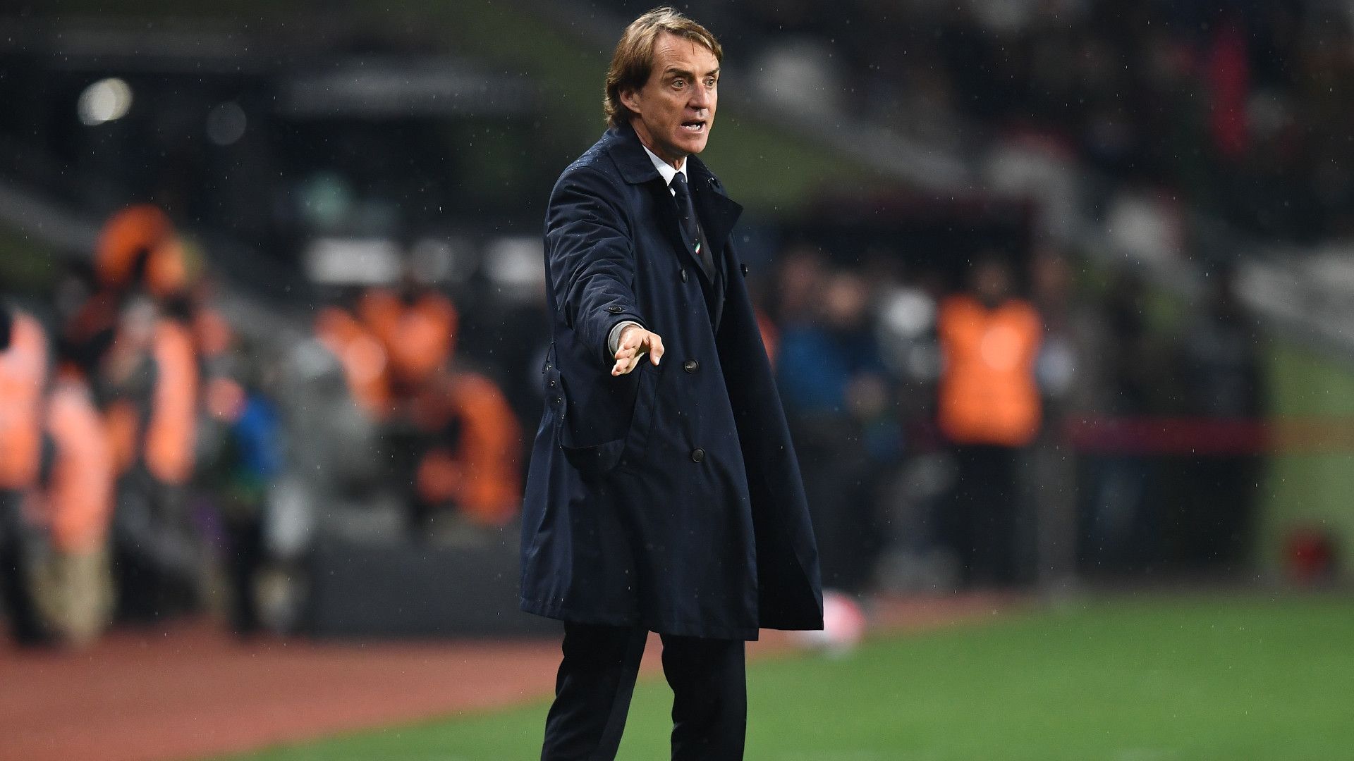 Roberto Mancini Turkey Italy Friendly