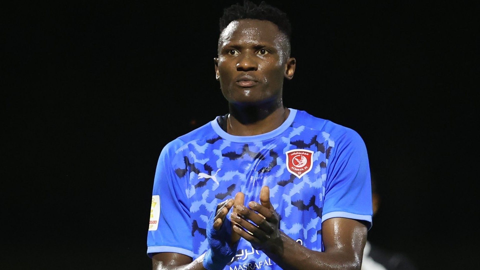 Kenya forward Michael Olunga of Al Duhail.