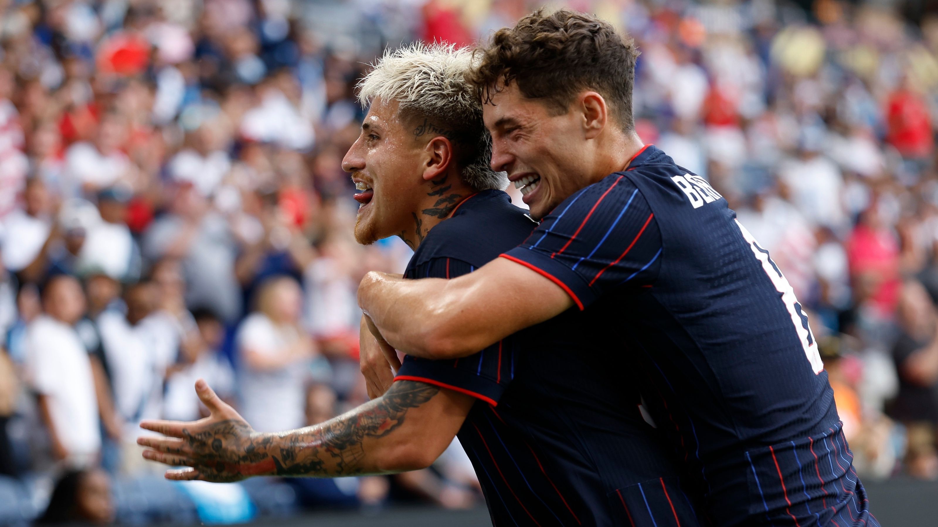 Diego Luna, Sebastian Berhalter USMNT