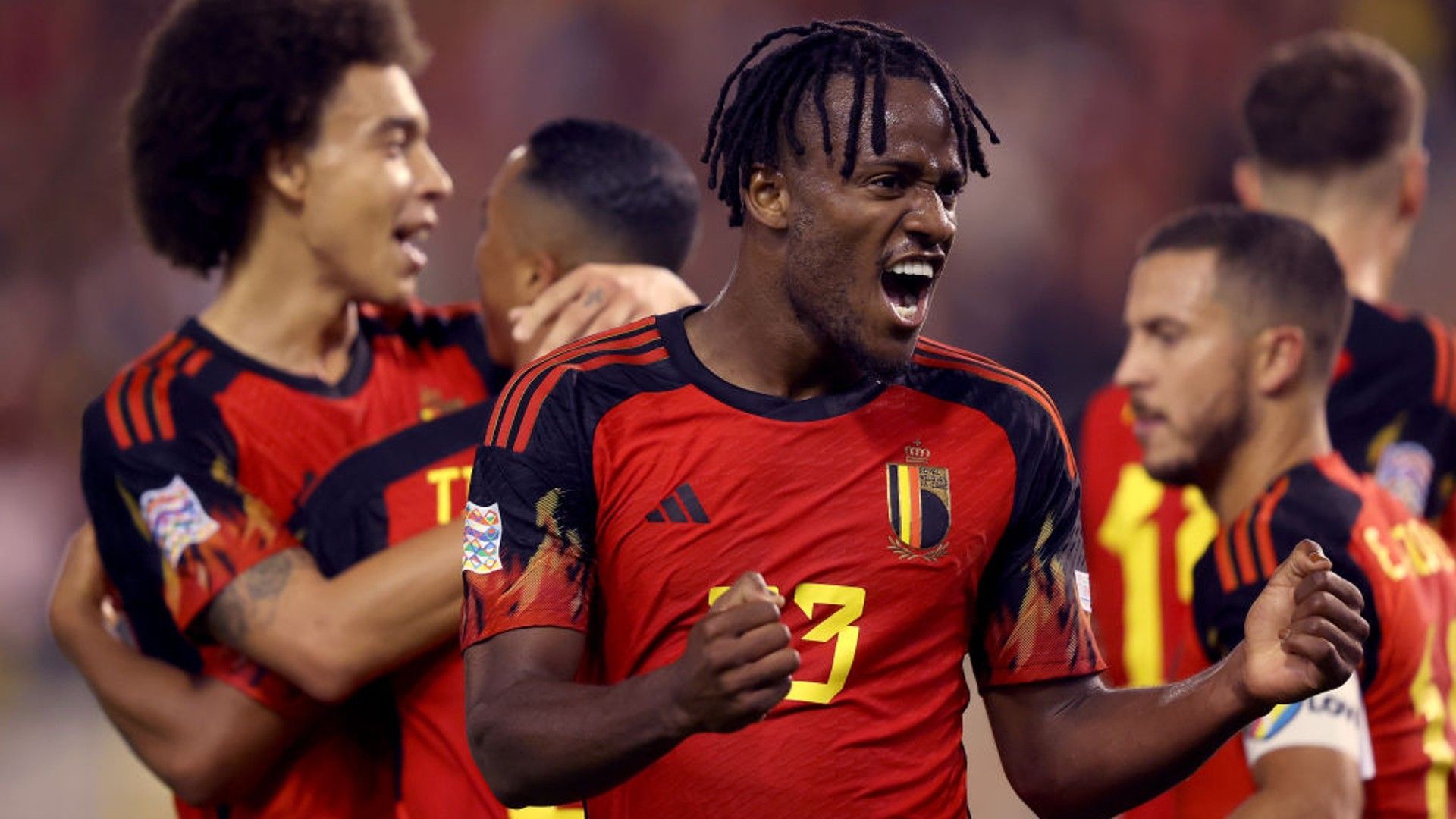 Michy Batshuayi Belgium.