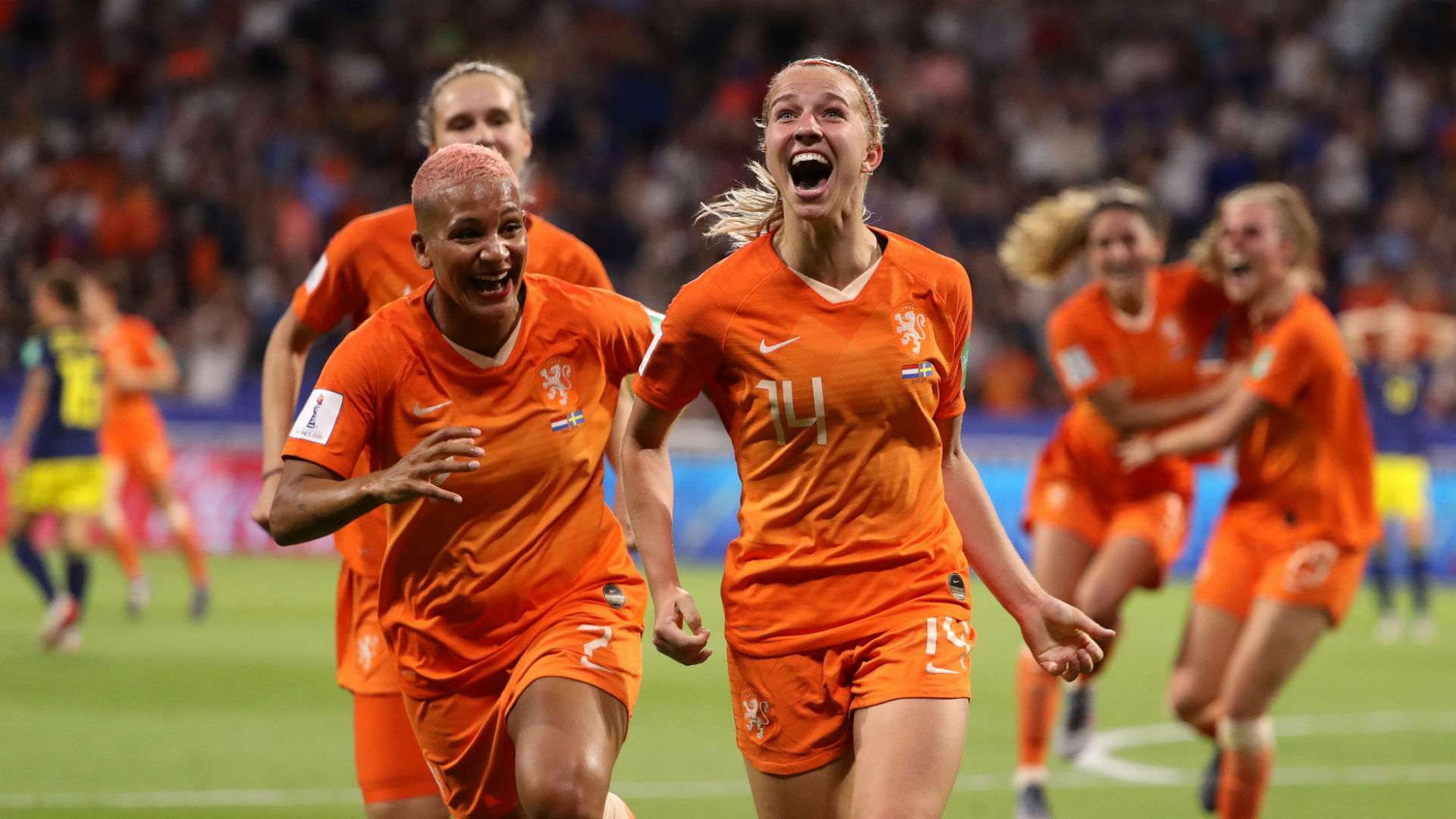 Jackie Groenen Netherlands Sweden Women's World Cup 2019