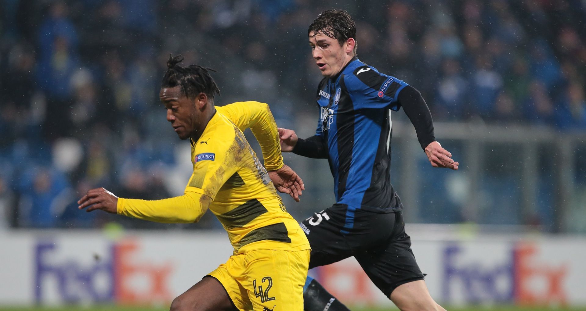 Michy Batshuayi Atalanta Borussia Dortmund Europa League