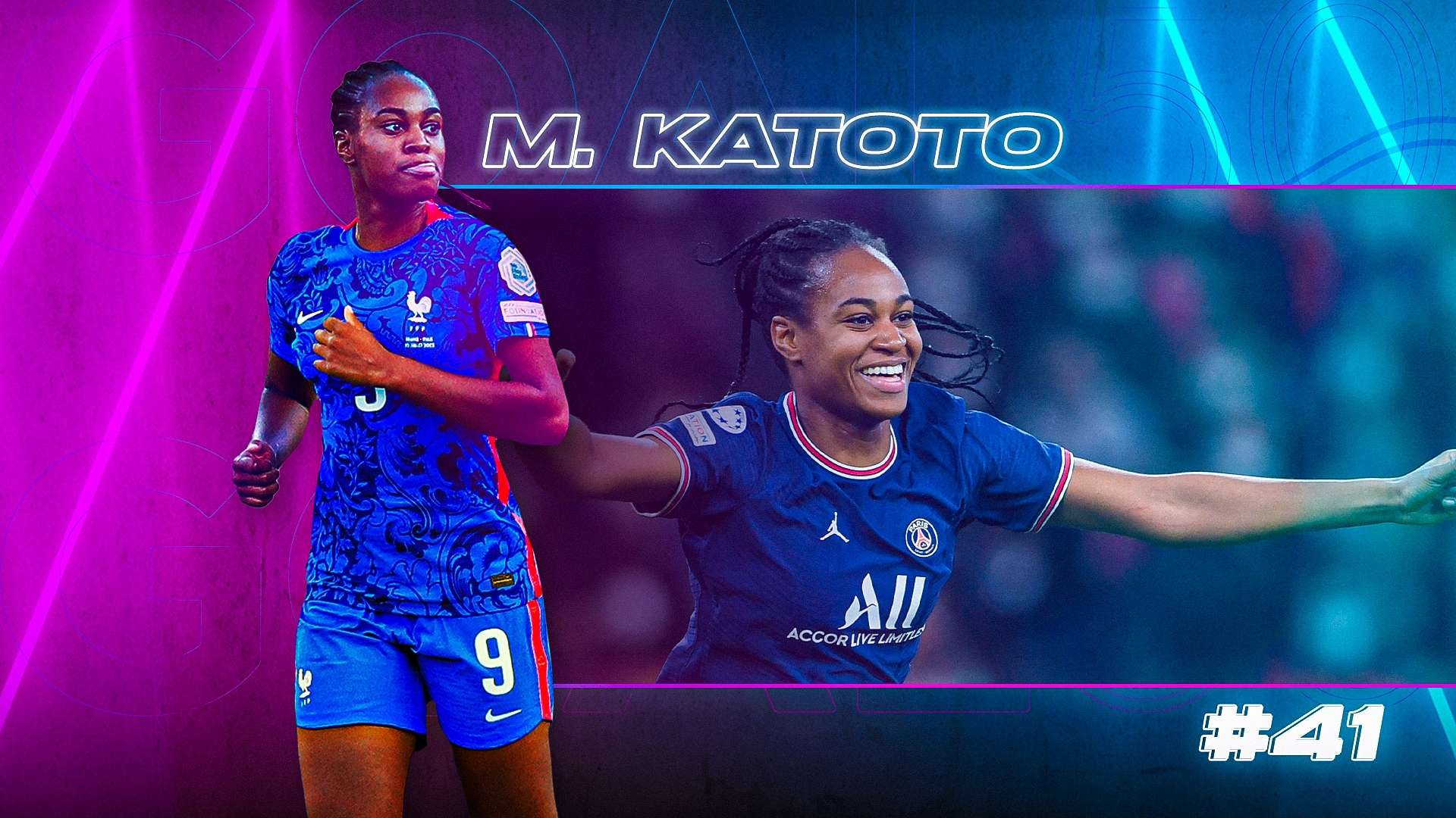 GOAL50 2022 Marie-Antoinette Katoto GFX Ranking
