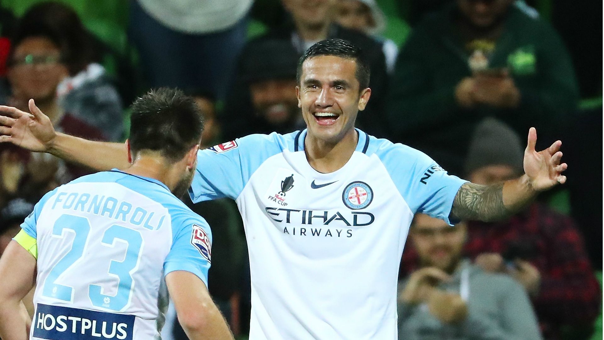Tim Cahill Melbourne City v Western Sydney Wanderers FFA Cup 21092016