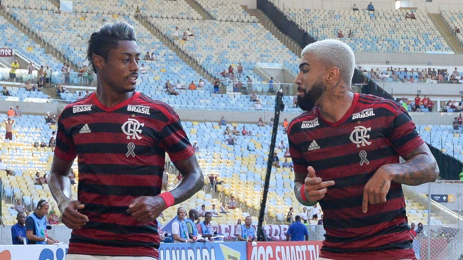 Bruno Henrique Gabigol Flamengo Fluminense Carioca 24 03 2019