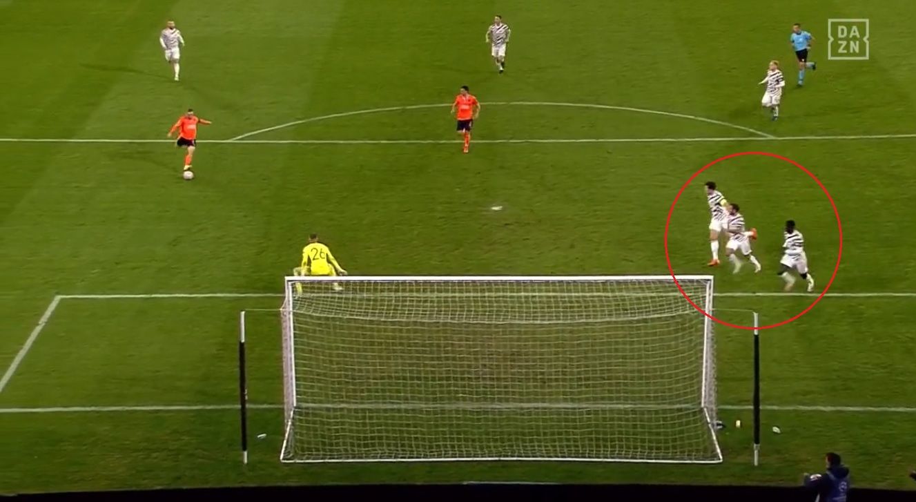 Edin Visca goal Istanbul Basaksehir vs Manchester United UCL 04112020