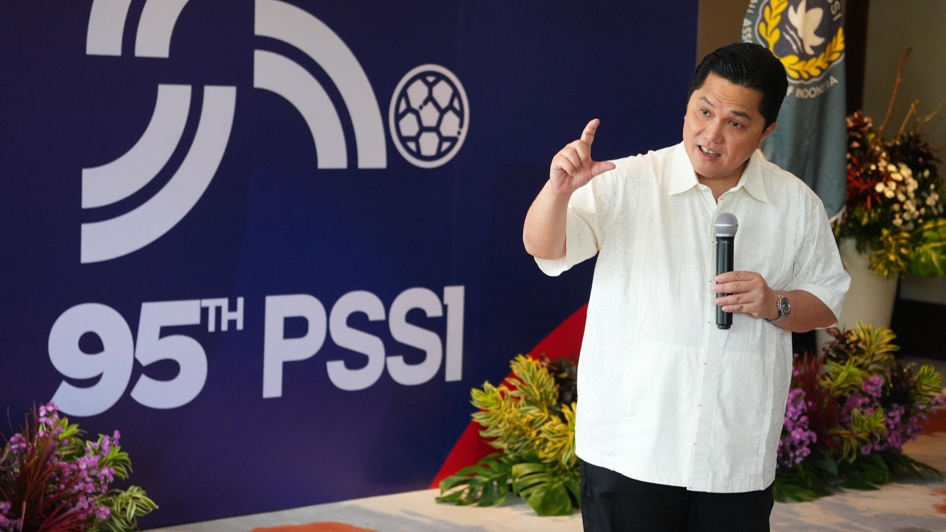 Erick Thohir - HUT PSSI Ke-95 19042025