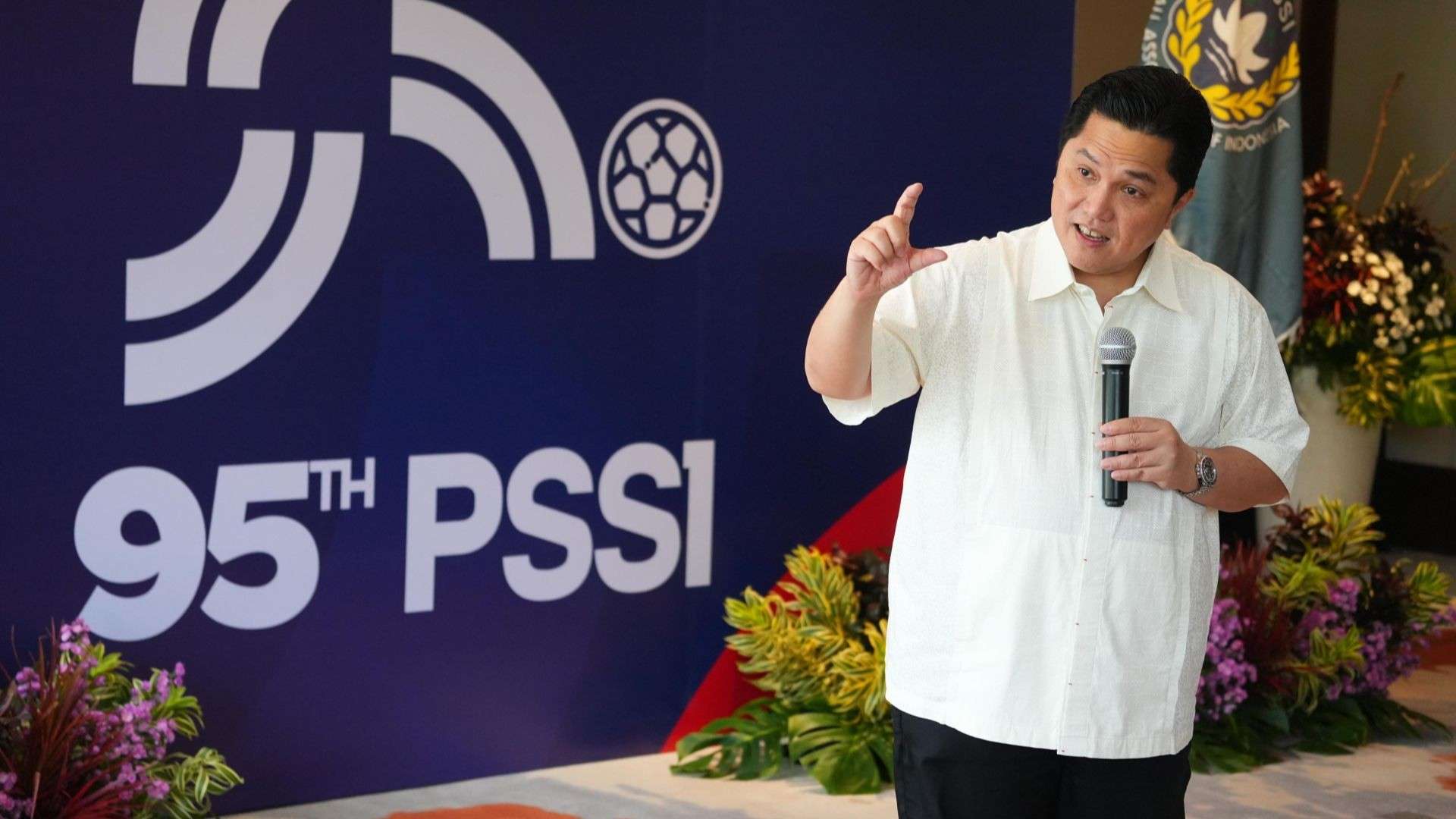 Erick Thohir - HUT PSSI Ke-95 19042025