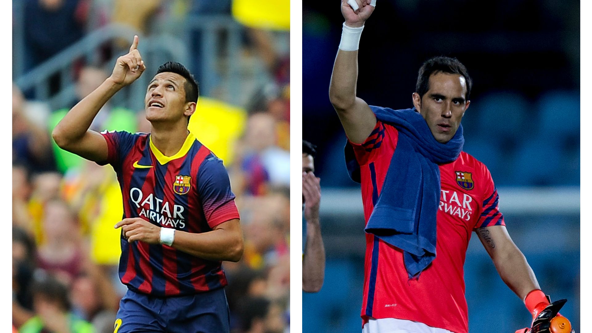 Alexis Sánchez - Claudio Bravo