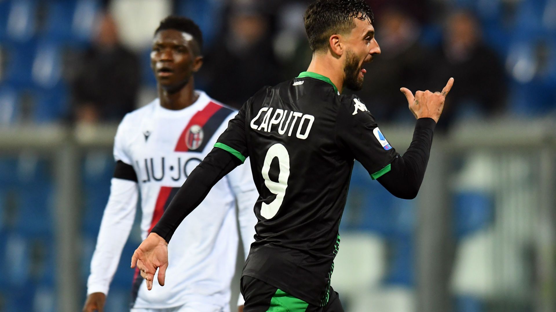 Caputo Sassuolo Bologna Serie A