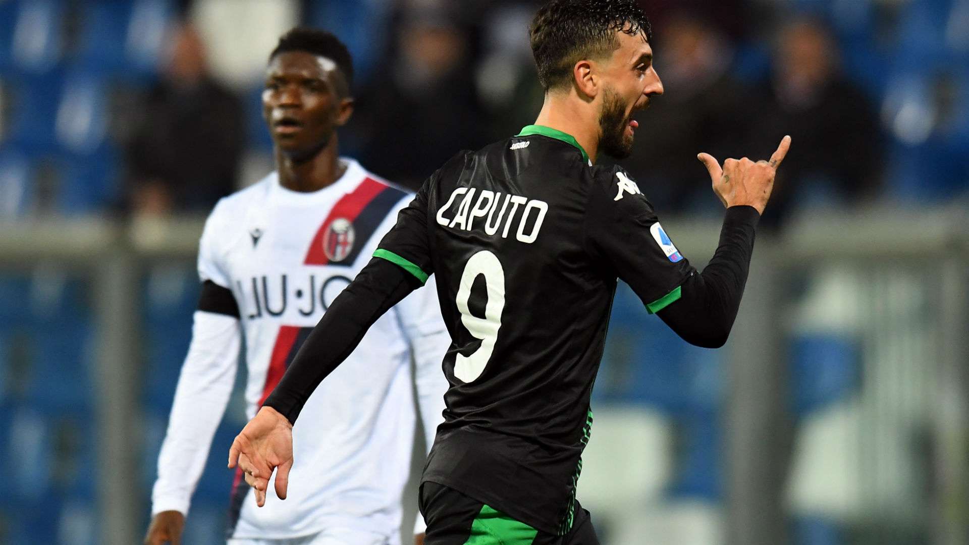 Caputo Sassuolo Bologna Serie A