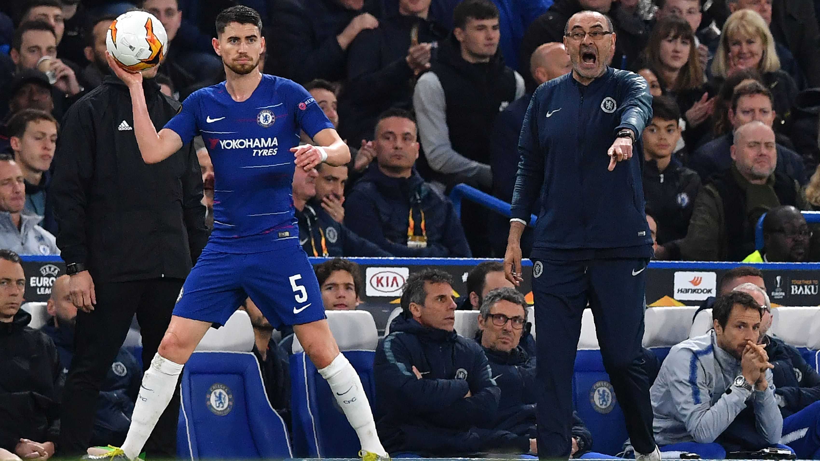 Jorginho Maurizio Sarri FC Chelsea