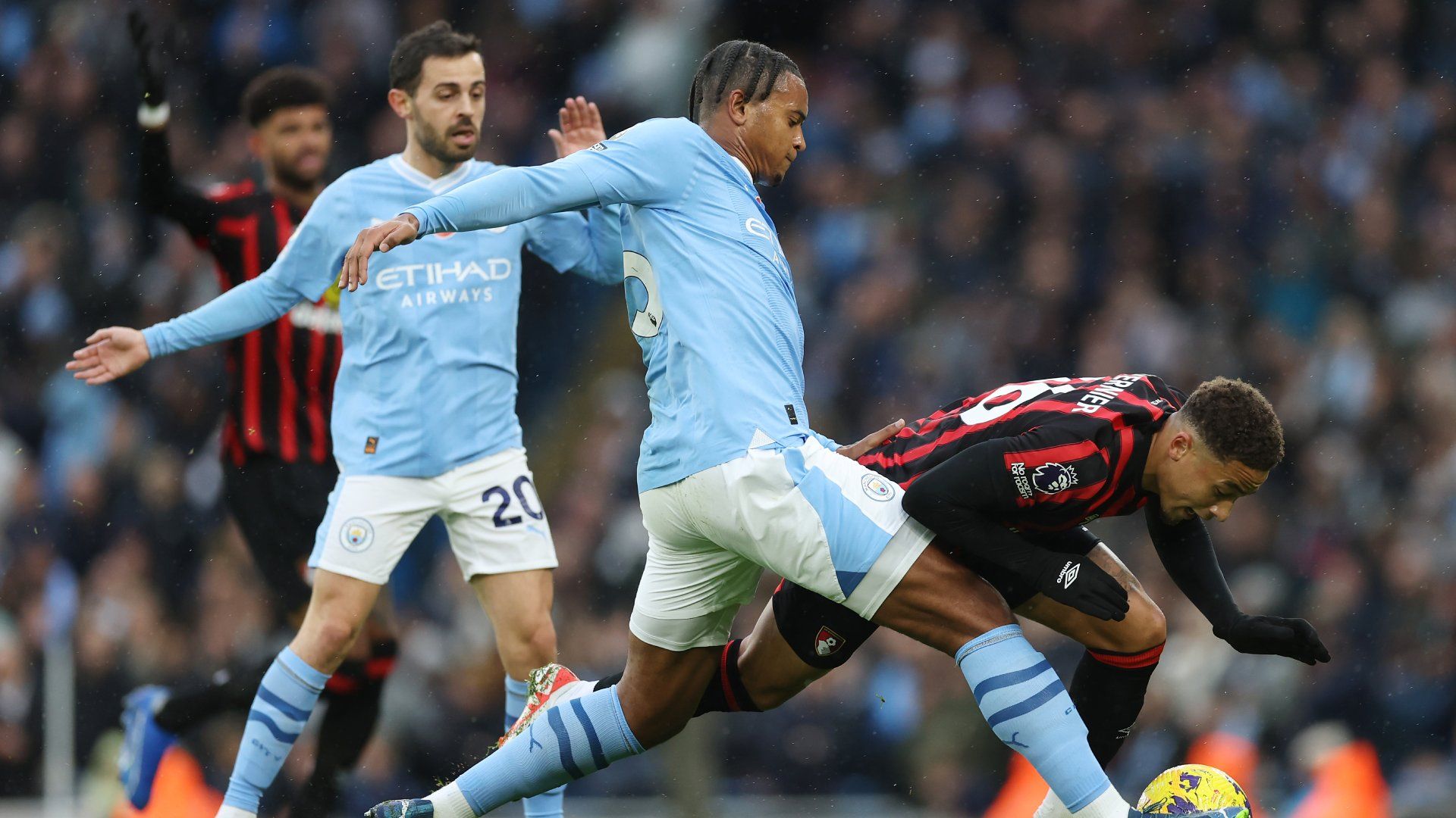 Manuel Akanji Manchester City Bournemouth 2023-24