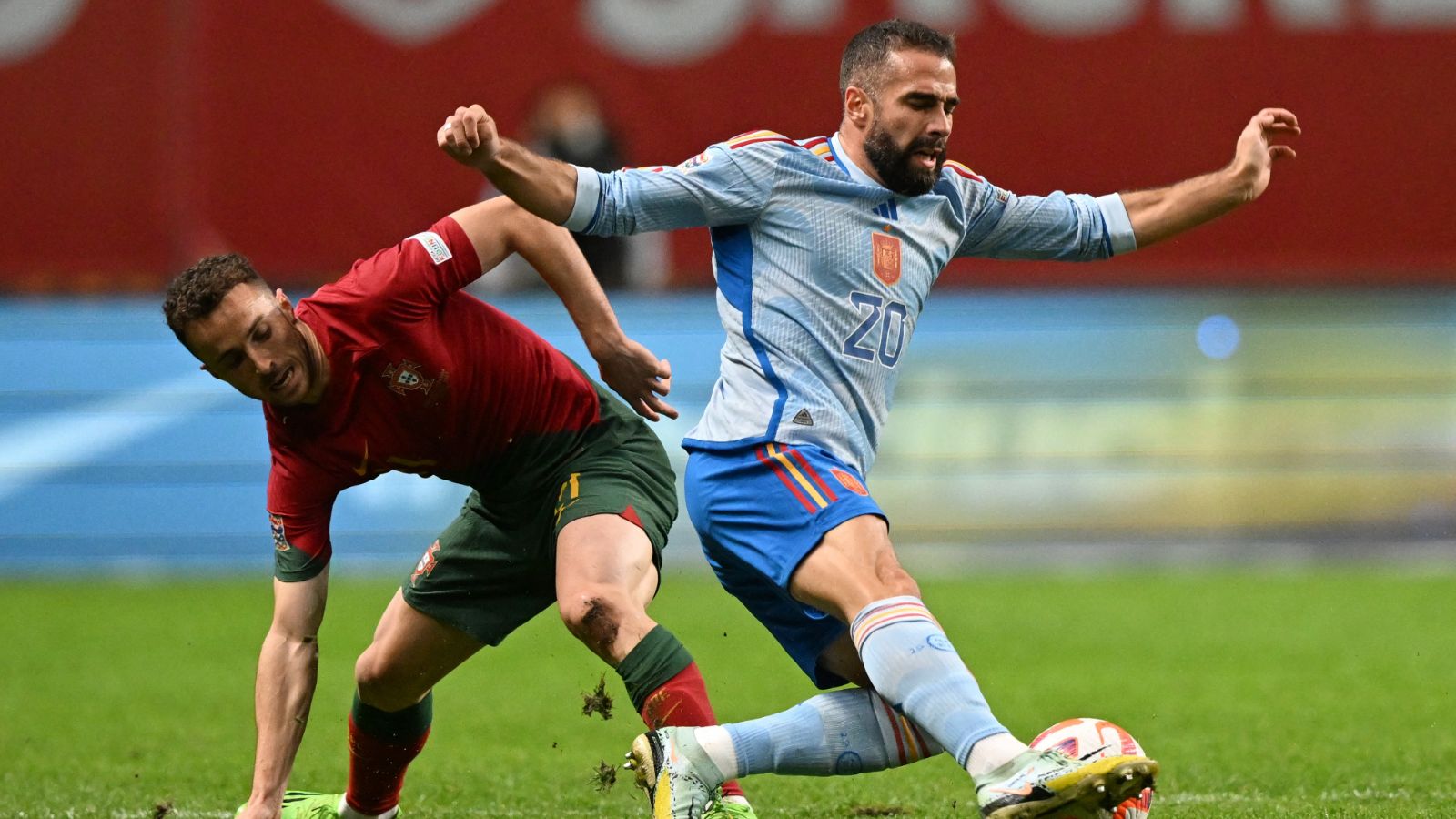 Dani Carvajal Portugal España UEFA Nations League 2022