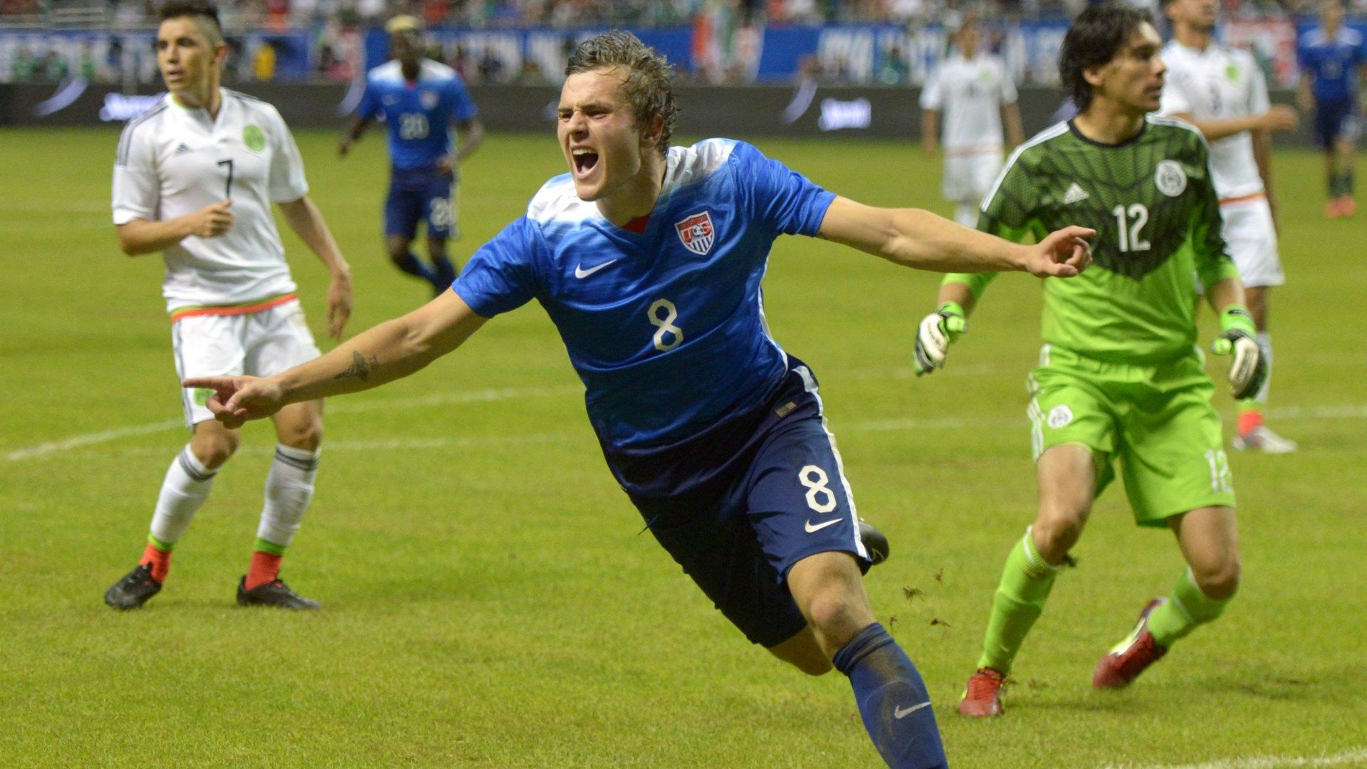 Jordan Morris USMNT 2016 vs Mexico