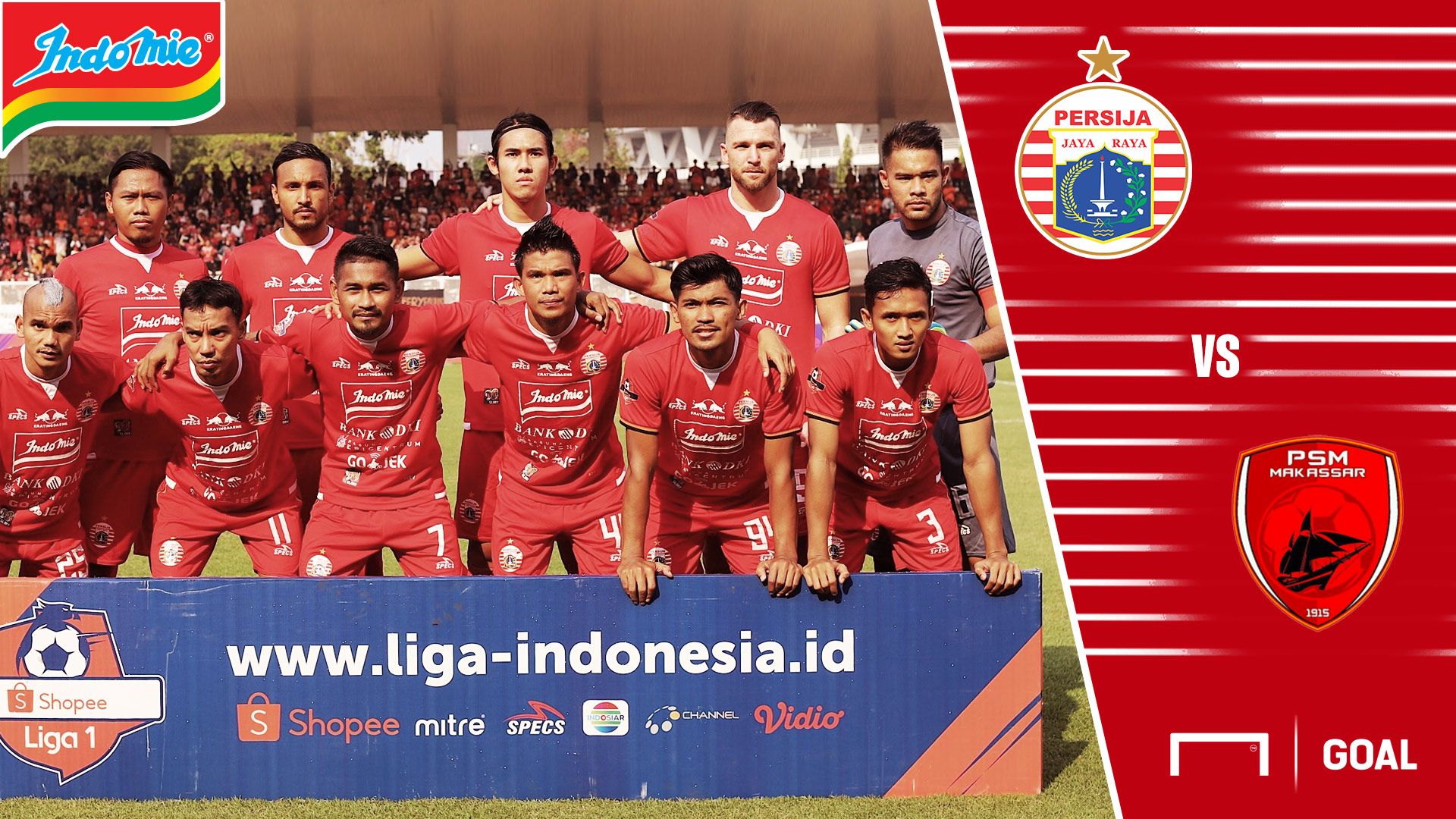Indomie Cover - Persija vs PSM