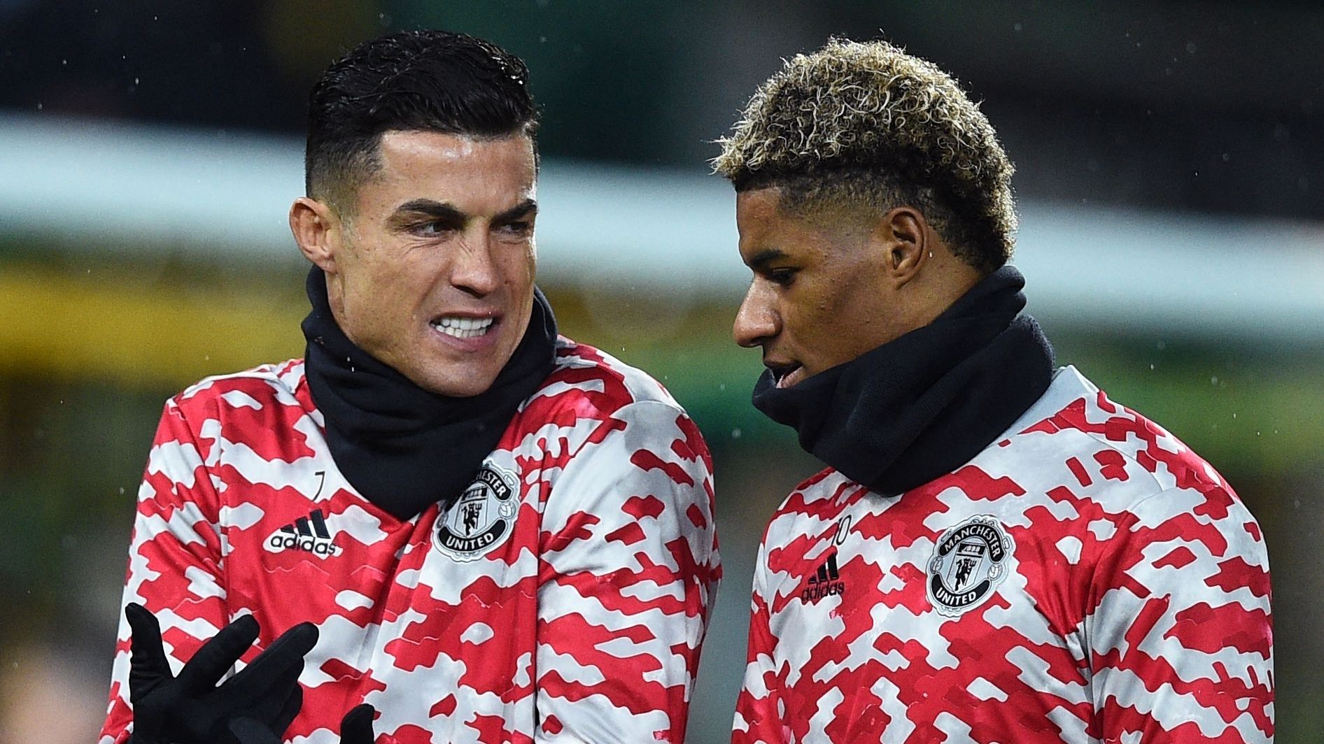 Cristiano Ronaldo Marcus Rashford Manchester United