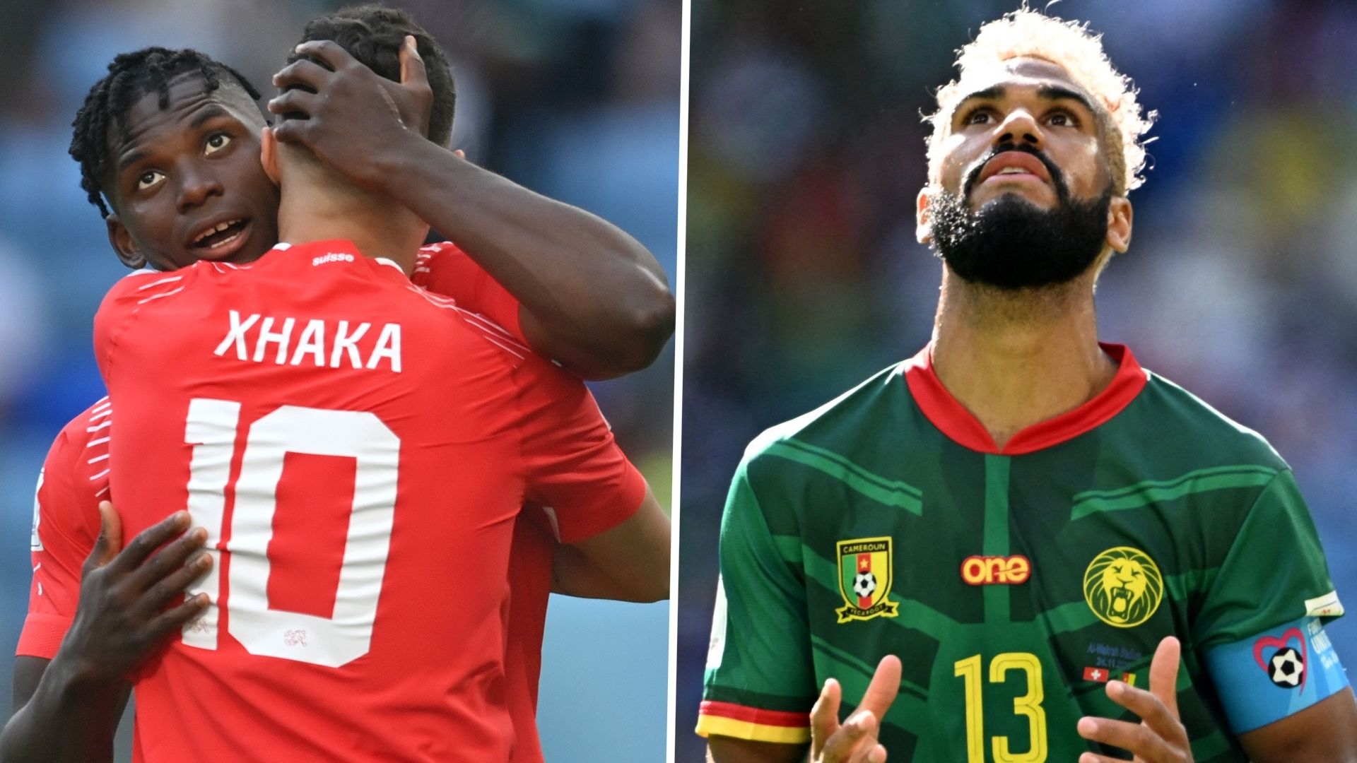 Breel Embolo Eric Maxim Choupo-Moting Switzerland Cameroon 2022 World Cup