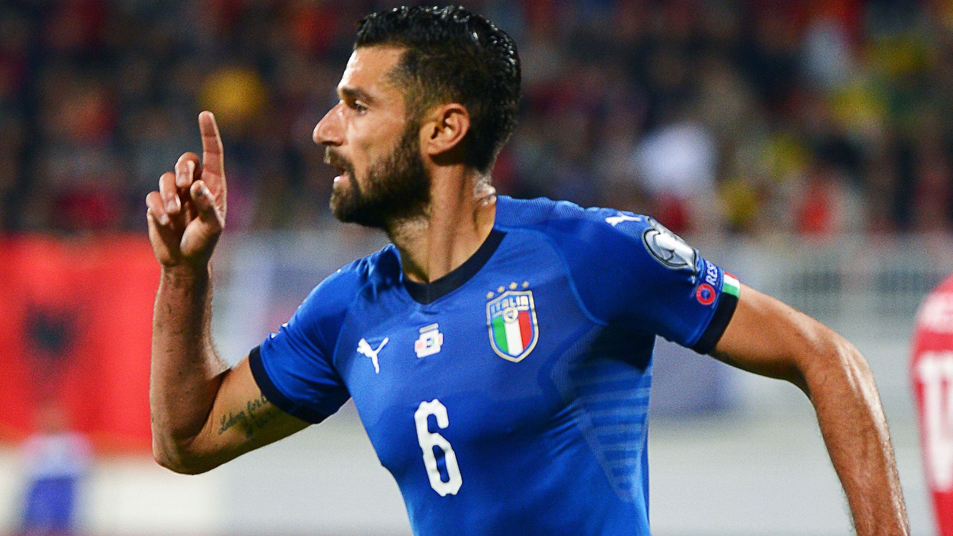 Antonio Candreva Albania Italy