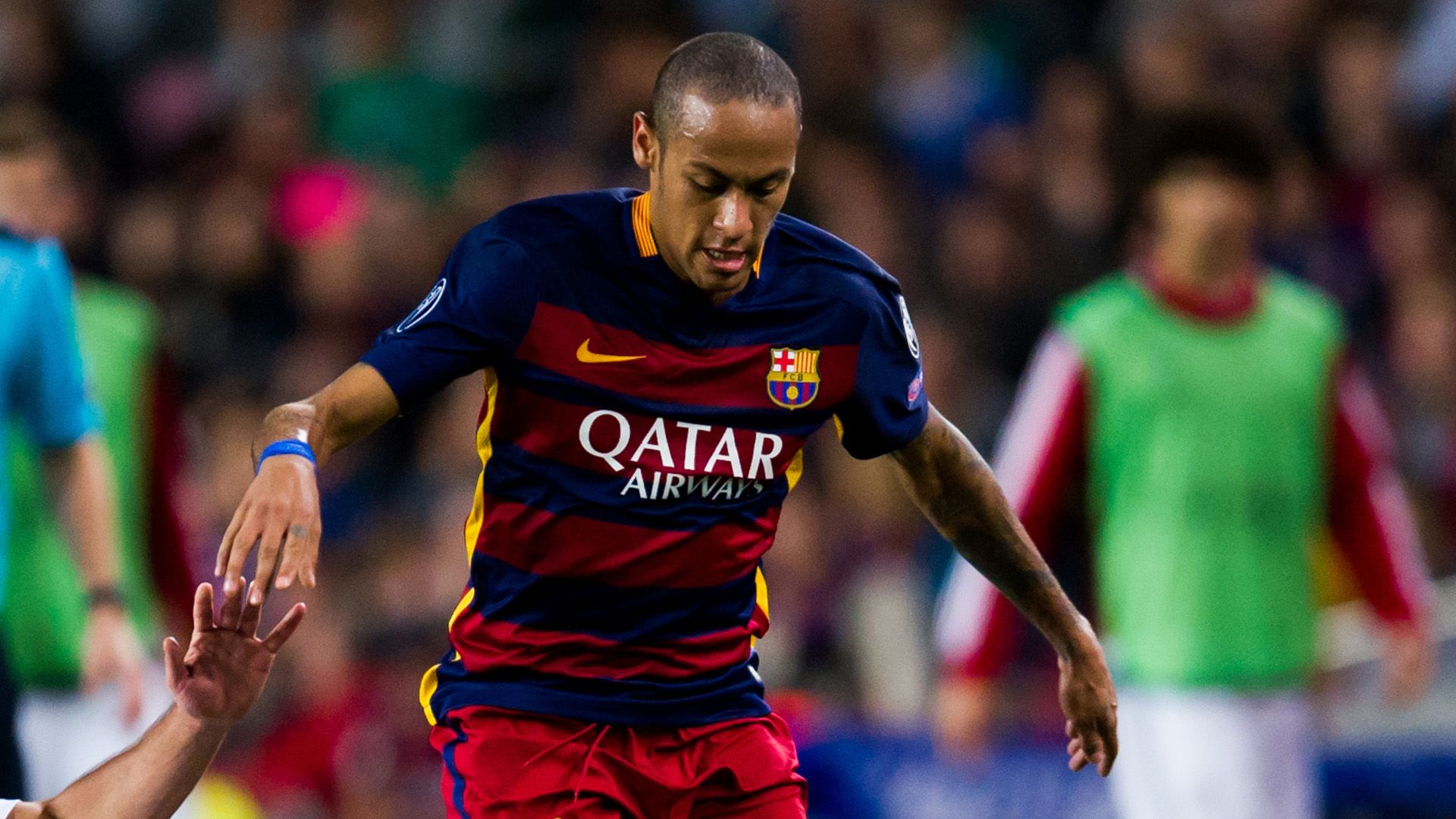 Neymar Barcelona Bayer Leverkusen Champions League 29092015