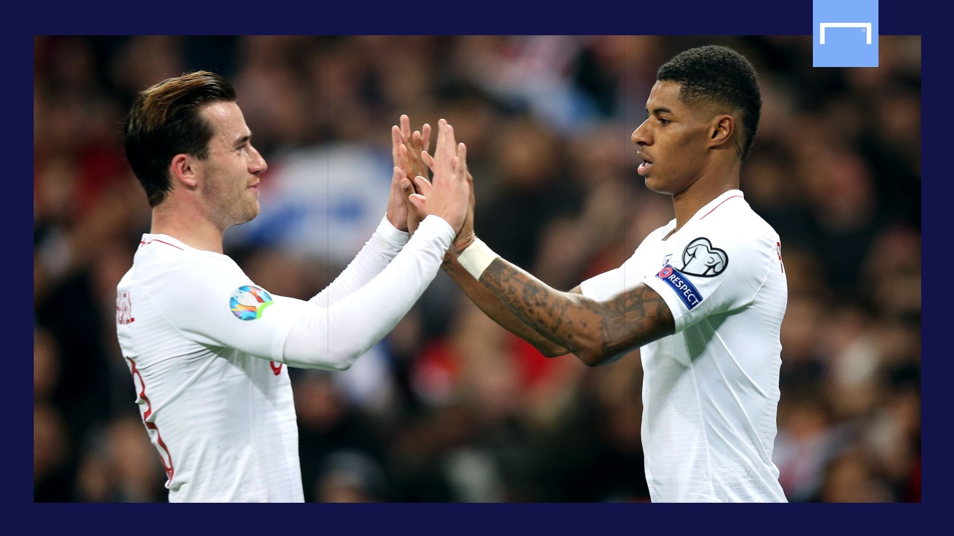Ben Chilwell Marcus Rashford England GFX