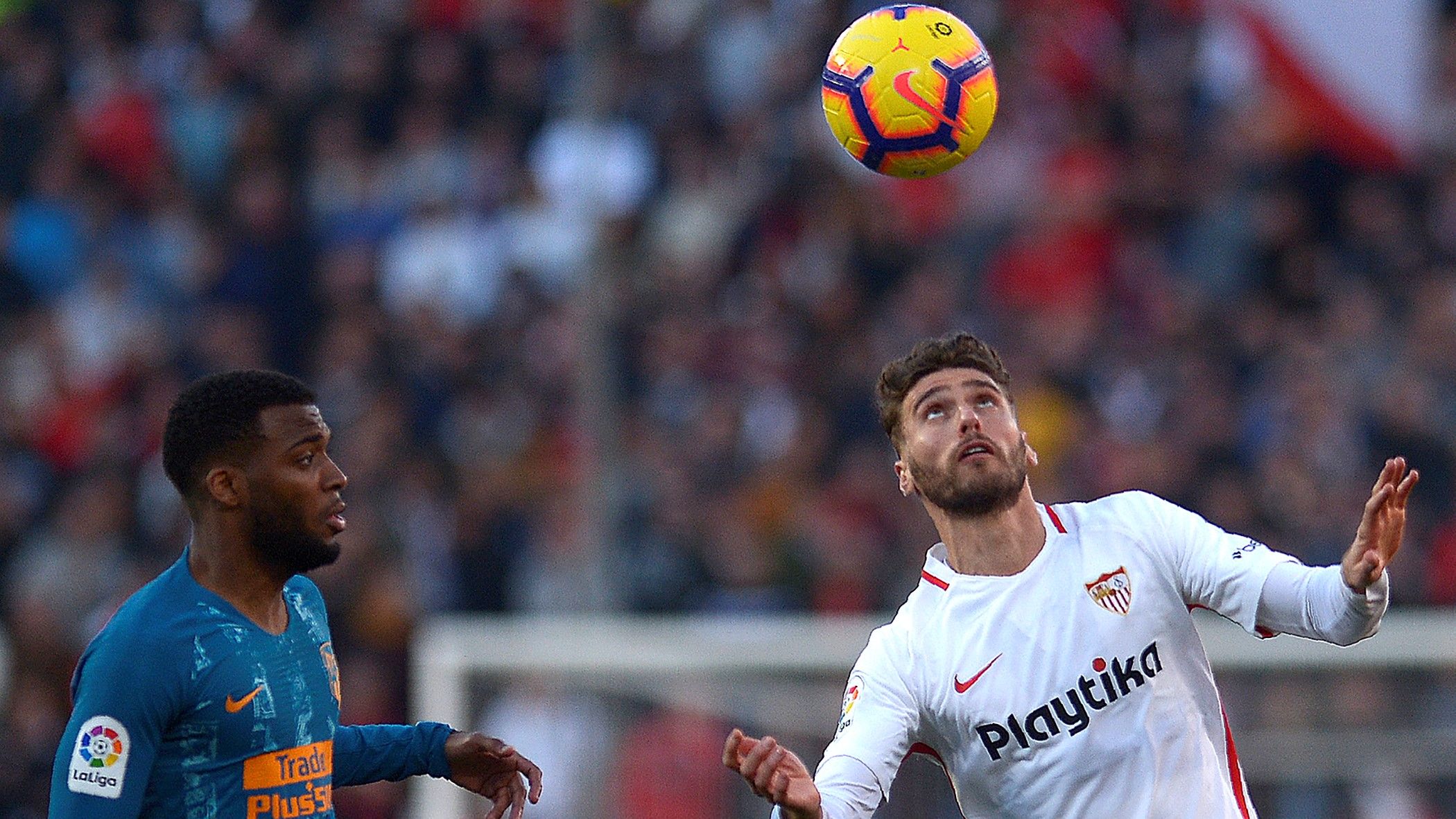 Thomas Lemar Sergi Gomez Sevilla Atletico de Madrid LaLiga 06012019