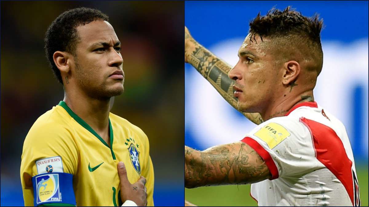 GFX Article Neymar Paolo Guerrero Brazil Peru 17112015