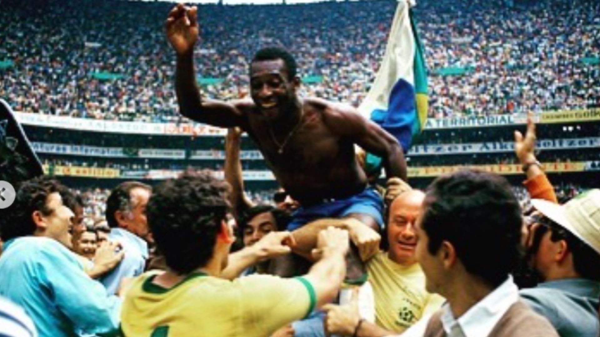 Pelé 1970 Brasil