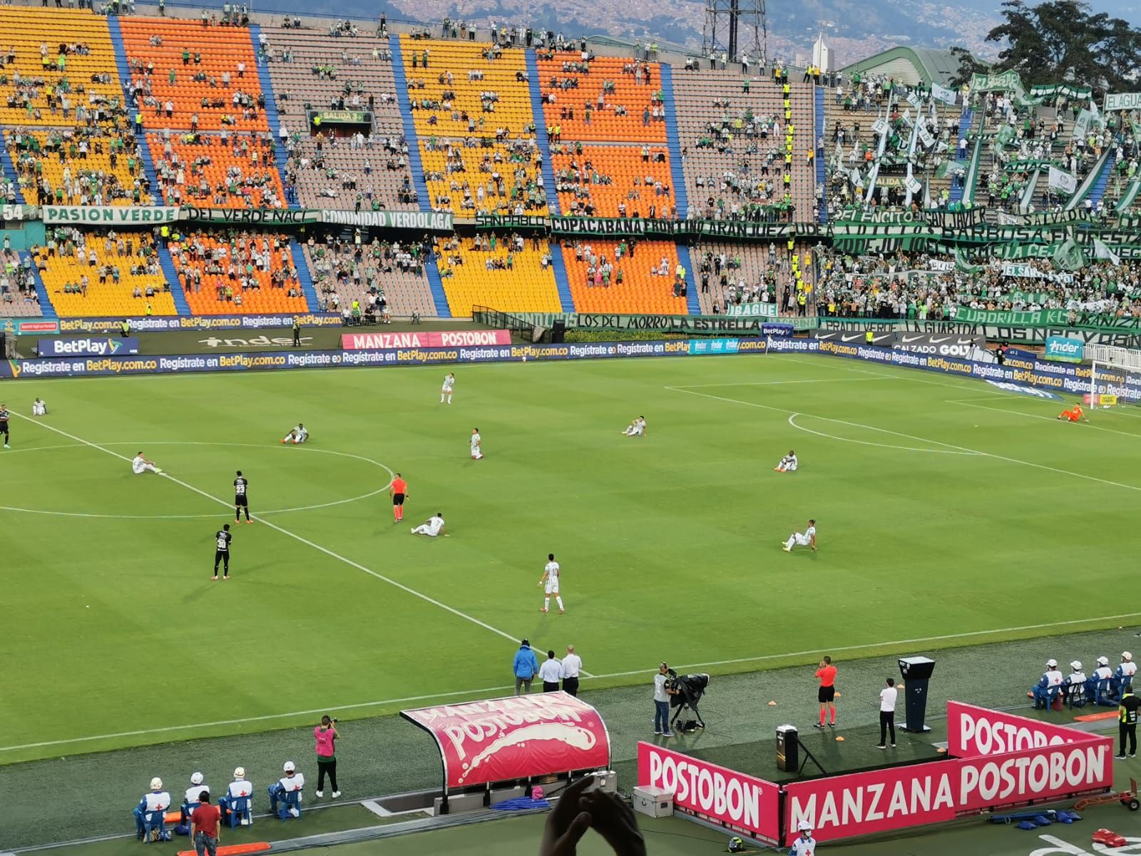 Protesta Atlético Nacional 2021