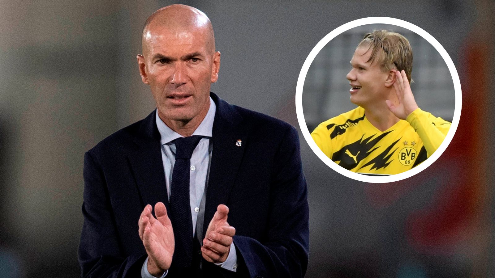 ONLY GERMANY Zinedine Zidane Erling Haaland